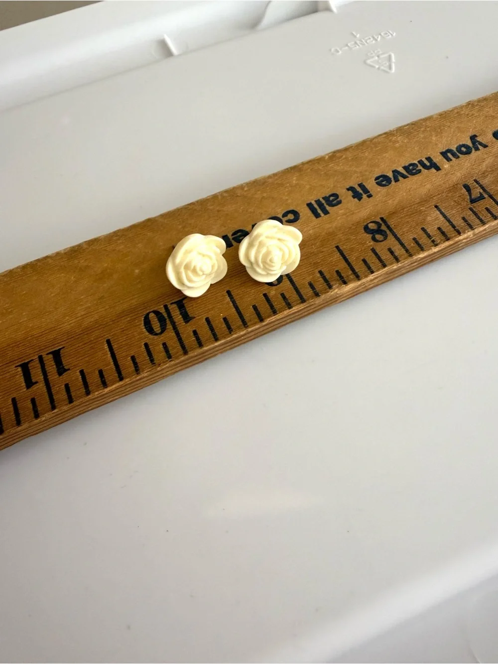 Vintage Flower Pierced Earrings